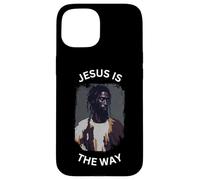 Le Vrai Jésus Noir est Le Chemin de la Foi chrétienne, de l'évangile Religieux Coque pour iPhone 15