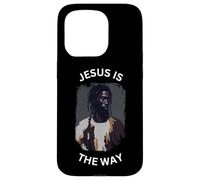 Le Vrai Jésus Noir est Le Chemin de la Foi chrétienne, de l'évangile Religieux Coque pour iPhone 15 Pro