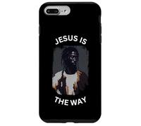 Le Vrai Jésus Noir est Le Chemin de la Foi chrétienne, de l'évangile Religieux Coque pour iPhone 7 Plus/8 Plus