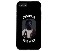 Le Vrai Jésus Noir est Le Chemin de la Foi chrétienne, de l'évangile Religieux Coque pour iPhone SE (2020) / 7/8