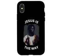Le Vrai Jésus Noir est Le Chemin de la Foi chrétienne, de l'évangile Religieux Coque pour iPhone X/XS