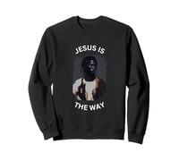Le Vrai Jésus Noir est Le Chemin de la Foi chrétienne, de l'évangile Religieux Sweatshirt