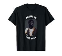 Le Vrai Jésus Noir est Le Chemin de la Foi chrétienne, de l'évangile Religieux T-Shirt