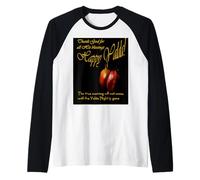 Le Vrai Matin ne viendra Pas Tant Que la Nuit de Yalda n'est Pas terminée Manche Raglan