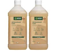 LE VRAI PROFESSIONNEL - Dégraissant Fort Multi-Usages - Produit d’Entretien Sols - Senteur Pin des Landes - Fabrication Française - Flacon 1 L (Lot de 2)