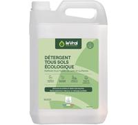 LE VRAI PROFESSIONNEL - Détergent Sols et Multisurfaces - 4 x 5 L- Détergent Enzymatique, Certifié Ecolabel Européen - 94% d’Ingrédients Biosourcés - Senteur Pin des Landes - Fabrication Française