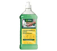 LE VRAI PROFESSIONNEL - Liquide Vaisselle Super Dégraissant - Élimine Graisses et Résidus - Ecologique - Parfum Fruité - Fabrication Française - Flacon 1 L