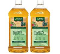 LE VRAI PROFESSIONNEL - Nettoyant Surodorant - Détergant Sols - Multi-Surfaces - Parfum Brassée Sauvage - Fabrication Française - Flacon 1L (Lot de 2)