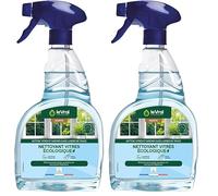LE VRAI PROFESSIONNEL - Nettoyant Vitres Écologique - Sans Traces - Parfum fraicheur végétale - Fabrication Française - Pulvérisateur 750ml (Lot de 2)