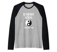 Le Vrai Train de Qi Energy au Quotidien ! Design Qigong Tai Chi Manche Raglan