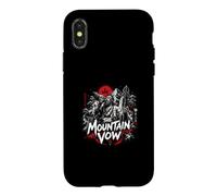 Le vœu de Montagne Japonais : la légende du Sommet des Anciens Moines Coque pour iPhone X/XS