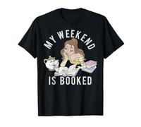 Le week-end Disney La Belle et la Bête est réservé Circle Text T-Shirt