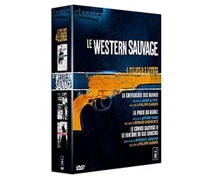 Le Western sauvage - Coffret - La chevauchée des bannis + La porte du diable + Le convoi sauvage + Le fantôme de Cat Dancing [Pack]