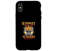 Le Whisky Entre dans la Sagesse Vient Coque pour iPhone X/XS