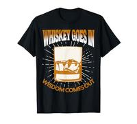 Le Whisky Entre dans la Sagesse Vient T-Shirt