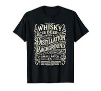 Le Whisky est Une bière avec Un Fond de Distillation T-Shirt