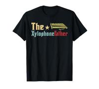 Le Xylophone pour la fête des Pères et des Pères Musicien Joueur d'Instrument T-Shirt