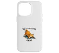 Le Yoga Compte comme Cardio ? Édition Chat Coque pour iPhone 14 Pro Max