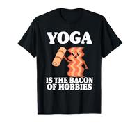 Le Yoga est Le Bacon des Loisirs Funny Yoga T-Shirt