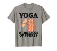 Le Yoga est Le Bacon du Sport Funny Yoga T-Shirt