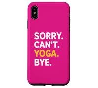 Le Yoga est Une Question de Bonne santé, de Tapis de Sol et de Poses Coque pour iPhone XS Max