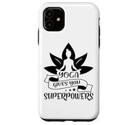 Le Yoga Vous Donne des Super pouvoirs en Posture de méditation Lotus Coque pour iPhone 11