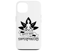Le Yoga Vous Donne des Super pouvoirs en Posture de méditation Lotus Coque pour iPhone 13