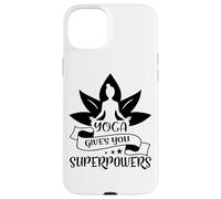 Le Yoga Vous Donne des Super pouvoirs en Posture de méditation Lotus Coque pour iPhone 15 Plus