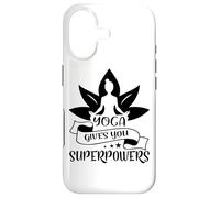 Le Yoga Vous Donne des Super pouvoirs en Posture de méditation Lotus Coque pour iPhone 17