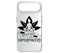 Le Yoga Vous Donne des Super pouvoirs en Posture de méditation Lotus Coque pour iPhone Air