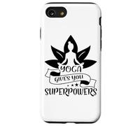 Le Yoga Vous Donne des Super pouvoirs en Posture de méditation Lotus Coque pour iPhone SE (2020) / 7/8