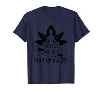 Le Yoga Vous Donne des Super pouvoirs en Posture de méditation Lotus T-Shirt