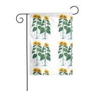 Le YYHWHJDE L'arrosage doux de la pluie. La taille précise de ce drapeau de jardin est de 30,5 x 45,7 cm, ce qui est un rapport d'or soigneusement conçu. Il s'adapte parfaitement à la grande majorité
