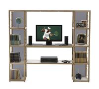 LE ZIE DI MILANO système modulaire I CASTELLI di ZIA BABELE BACAHP5 (Chêne naturel - Bois massif et acrylique)