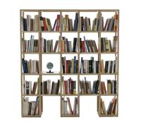 LE ZIE DI MILANO système modulaire I CASTELLI di ZIA BABELE BACAHP6 (Chêne naturel - Bois massif et acrylique)