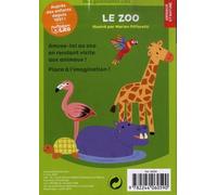 Le Zoo - 80 Gommettes Autocollantes