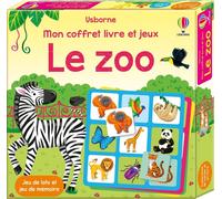 Le zoo - Mon coffret livre et jeux - Dès 3 ans