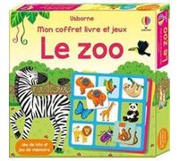 Le zoo - Mon coffret livre et jeux - Dès 3 ans