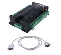LE3U FX3U 48MT RS485 RTC (Horloge en Temps RéEl) 24 EntréEs 24 Sorties Transistor 6 EntréEs Analogiques 2 Sorties Analogiques ContrôLeur PLC