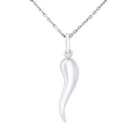 LÉA & ARTHUR - Pendentif Enfants ""PIMENT OU CORNE D'ABONDANCE"" - Argent 925 Millièmes Rhodié