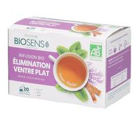 Léa Nature Biosens Infusion Bio Elimination Ventre Plat Thé Instantané 20 pc(s)