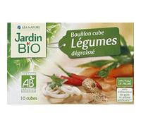 Léa Nature Bouillon cube légumes, dégraissé, bio - Le paquet de 10 cubes, 90g