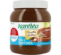 Karéléa Chocolat Sans Sucres Ajoutés Pâte à Tartiner Noisettes Cacao 750g