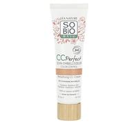 LÉA NATURE SO BiO étic| CC Crème Color Control certifiée Bio - Perfect | Clair | Soin embellisseur | Anti-rougeurs, Anti-fatigue, Anti-teint terne |Centella asiatica bio | Vegan|Made in France|30 ml