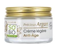 So'Bio Étic Précieux Argan Crème Légère Anti-Âge Jour Peaux Normales À Mixtes 50ml