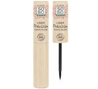 LÉA NATURE SO BiO étic| Eyeliner certifié Bio - Précision | Noir | Souligne & Sublime le regard | Texture fluide - Pointe feutre | Tracé précis | Eau florale de Camomille | Vegan |Made in France|11ml