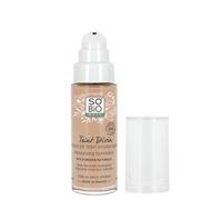 LÉA NATURE SO BiO étic| Fond de teint hydratant certifié Bio - Teint Divin | Beige rosé | Unifie le teint & Révèle l’éclat | Texture fondante - Fini satiné | Aloe vera bio|Vegan|Made in France|30 ml