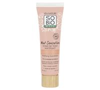 LÉA NATURE SO BiO étic| Fond de teint matifiant certifié Bio - Mat Sensation |Vanille rosé | Unifie & Matifie le teint |Fini mat & poudré | Poudre de Riz Bio matifiante | Vegan| Made in France |30 ml