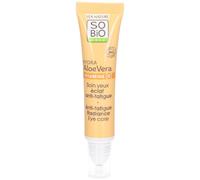 So'Bio Étic Hydra Aloe Vera Vitamine C Soin Yeux Éclat Anti-Fatigue Toutes Peaux/Sensibles Tube 15ml