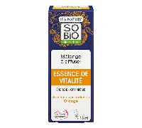 Léa Nature So Bio Etic, Mélange à diffuser Essence de vitalité, huiles essentielles, orange 15ml